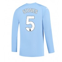 Manchester City John Stones #5 Replica Home Shirt 2023-24 Long Sleeve